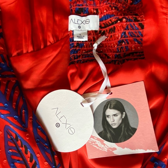 ALEXIS SUMMER DRESS   **NWT**   (L) - Picture 4 of 15